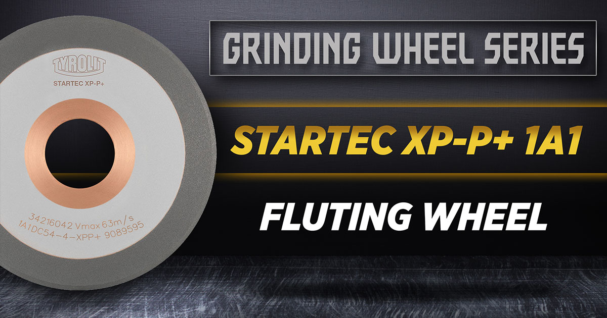 TYROLIT GRINDING WHEELS 11 STARTEC XPP PLUS FLUTING WHEEL Titans of